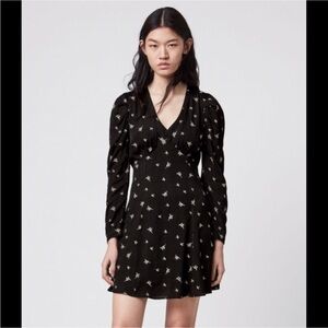 NWOT All Saints Rosi Bamboo Dress